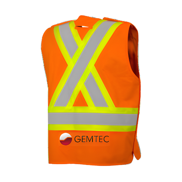 Hi Vis 5 Pt. Tearaway Safety Vest