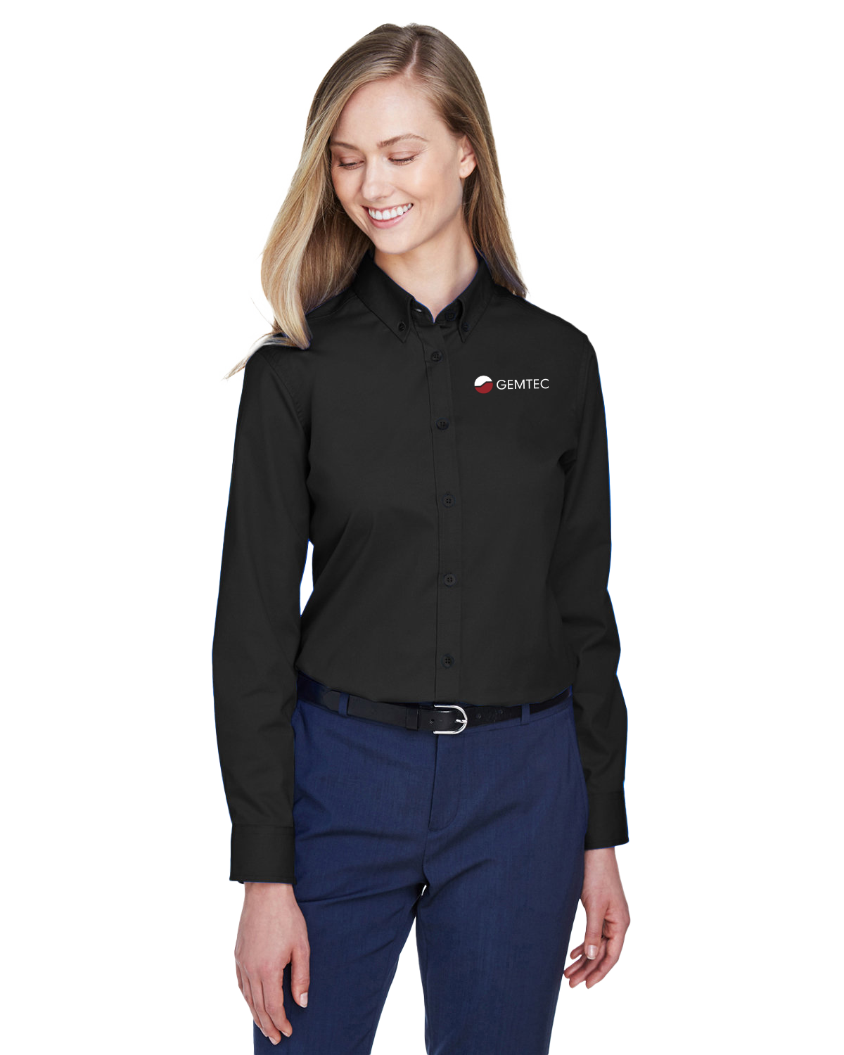Long-Sleeve Twill Shirt - Women's