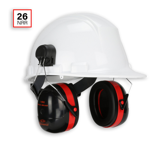 Cap-Mounted Earmuff