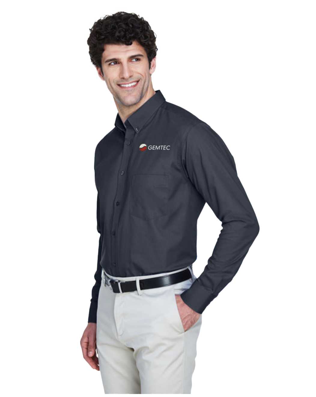 Long-Sleeve Twill Shirt - Men's