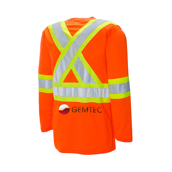Hi Vis Safety Long Sleeve T-Shirt